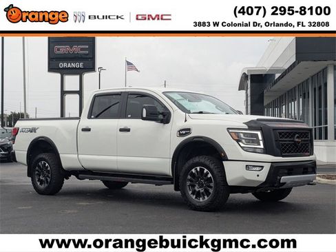 Used 2021 Nissan Titan PRO-4X w/ Off Road Protection Package image 1