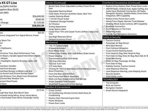 Used 2023 Kia K5 GT-Line image 7