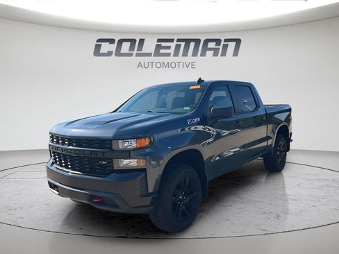 Used 2021 Chevrolet Silverado 1500 Custom Trail Boss w/ Safety Confidence Package AWD/4WD image 1