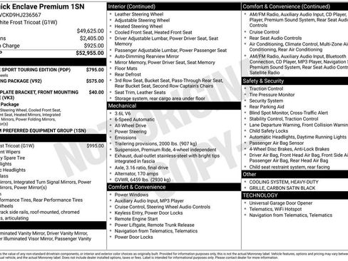 Used 2017 Buick Enclave Premium w/ Enclave Sport Touring Edition image 23