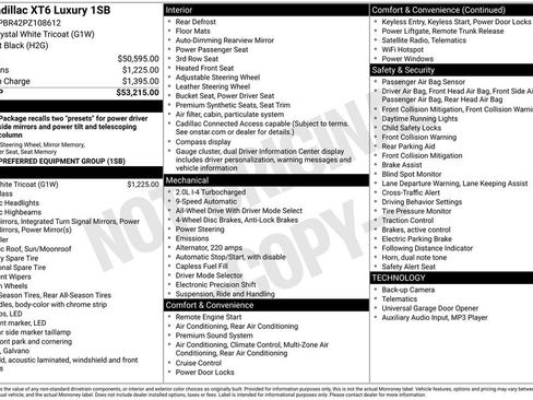 Certified 2023 Cadillac XT6 Luxury image 26