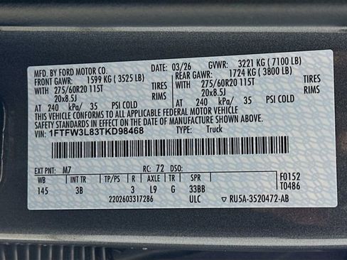 New 2026 Ford F150 XLT AWD/4WD image 32