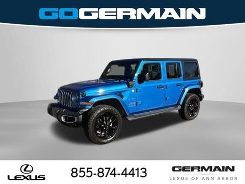 Used 2021 Jeep Wrangler Unlimited Sahara w/ Dual Top Group image 1