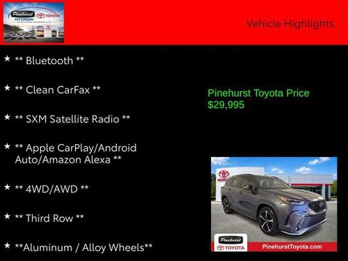 Certified 2021 Toyota Highlander XSE AWD/4WD image 7