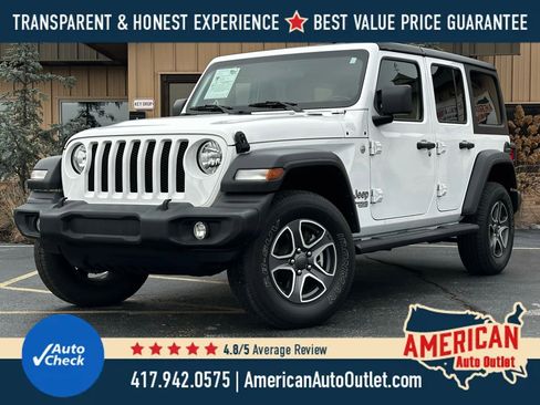Used 2021 Jeep Wrangler Unlimited Sport image 1