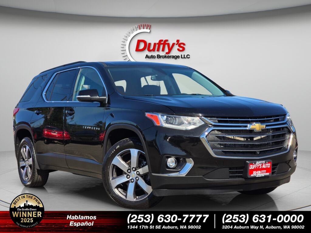 Used 2021 Chevrolet Traverse LT w/ LT Premium Package AWD/4WD image 1