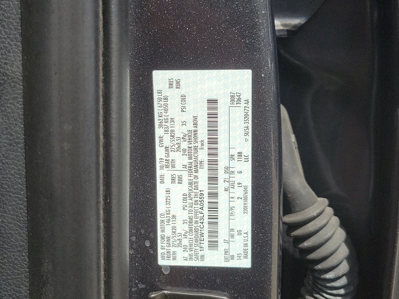 Used 2020 Ford F150 XLT w/ Equipment Group 302A Luxury RWD image 31
