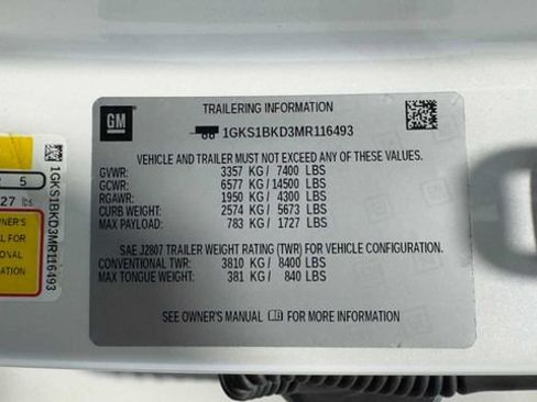 Used 2021 GMC Yukon SLT w/ SLT Luxury Plus Package RWD image 44