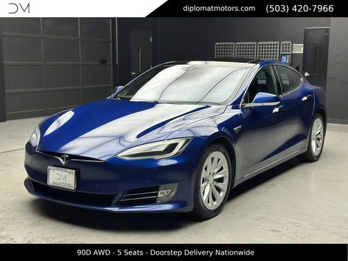 Used 2016 Tesla Model S 90D AWD/4WD image 1
