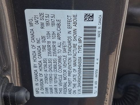 Used 2021 Honda CR-V EX image 26