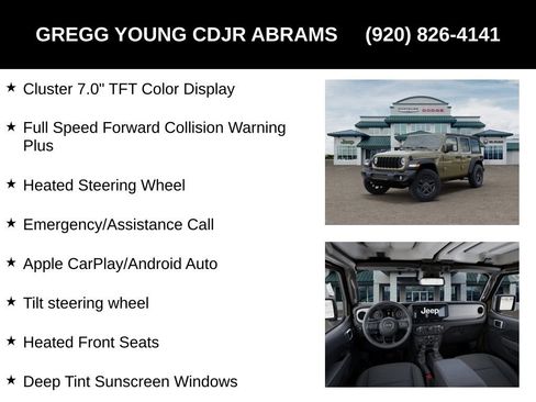 New 2026 Jeep Wrangler Unlimited Sport AWD/4WD image 33