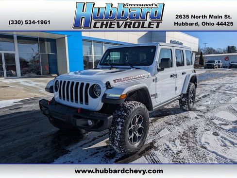 Used 2023 Jeep Wrangler Unlimited Rubicon w/ Steel Bumper Group image 1
