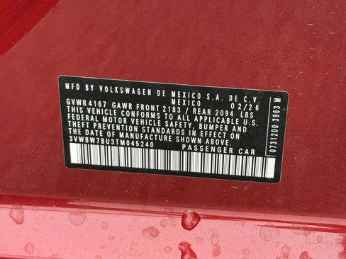 New 2026 Volkswagen Jetta Sport FWD image 16