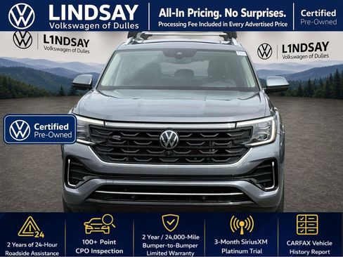 Used 2024 Volkswagen Atlas SEL Premium R-Line AWD/4WD image 3
