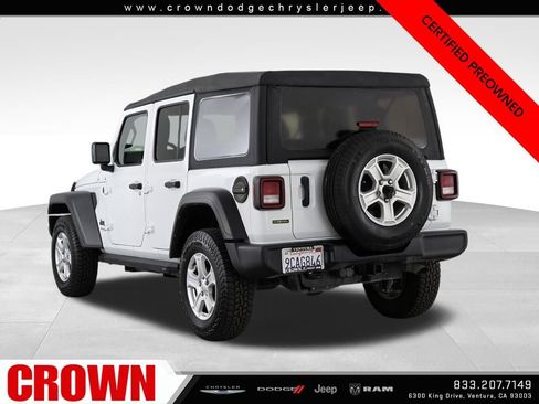 Certified 2022 Jeep Wrangler Unlimited Sport image 5