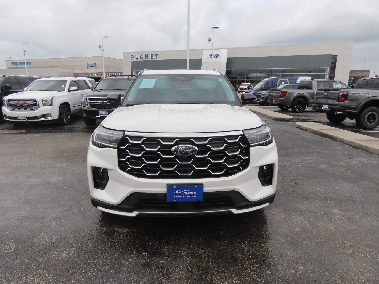 Certified 2025 Ford Explorer Platinum w/ Ultimate Package RWD image 4