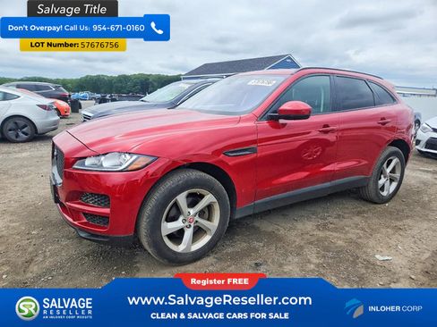 Used 2018 Jaguar F-PACE Premium AWD/4WD image 1