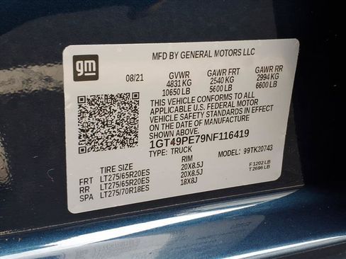 Certified 2022 GMC Sierra 2500 AT4 w/ Snow Plow Prep/Camper Package image 27