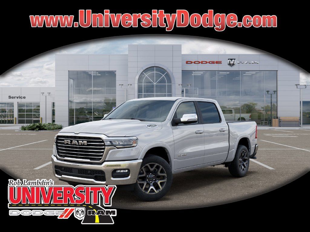 New 2025 RAM 1500 Laramie w/ Bed Utility Group AWD/4WD 360° Tour
