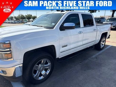 Used 2015 Chevrolet Silverado 1500 LTZ w/ Texas Edition, 1LZ Trim RWD image 1