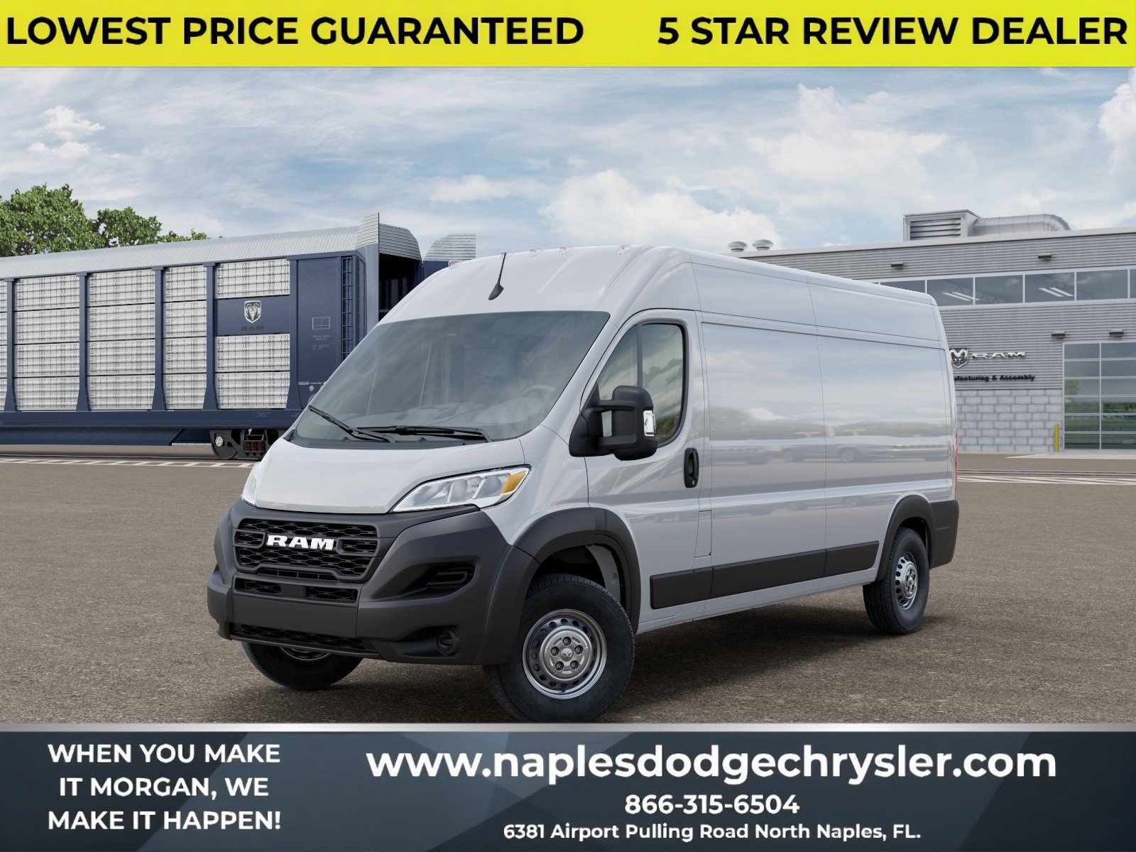 New 2026 RAM ProMaster 2500 w/ Upfitter's Prep Package FWD image 1