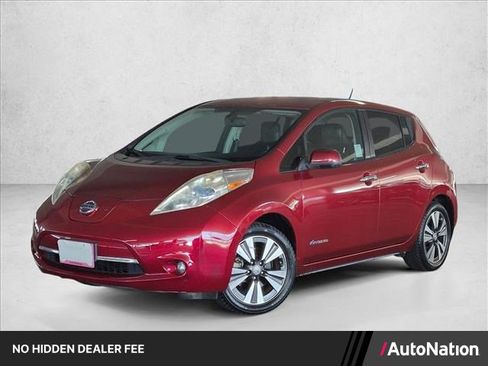 Used 2015 Nissan Leaf SL w/ Premium Package FWD image 1