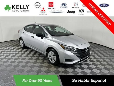 Certified 2025 Nissan Versa S w/ Trunk Package FWD image 1