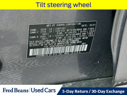 Used 2022 Subaru Outback Limited XT AWD/4WD image 40