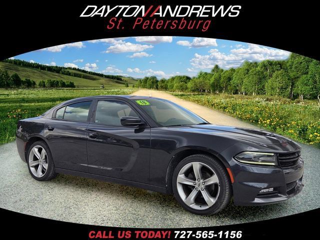 Certified 2018 Dodge Charger SXT Plus w/ Quick Order Package 29J RWD image 1