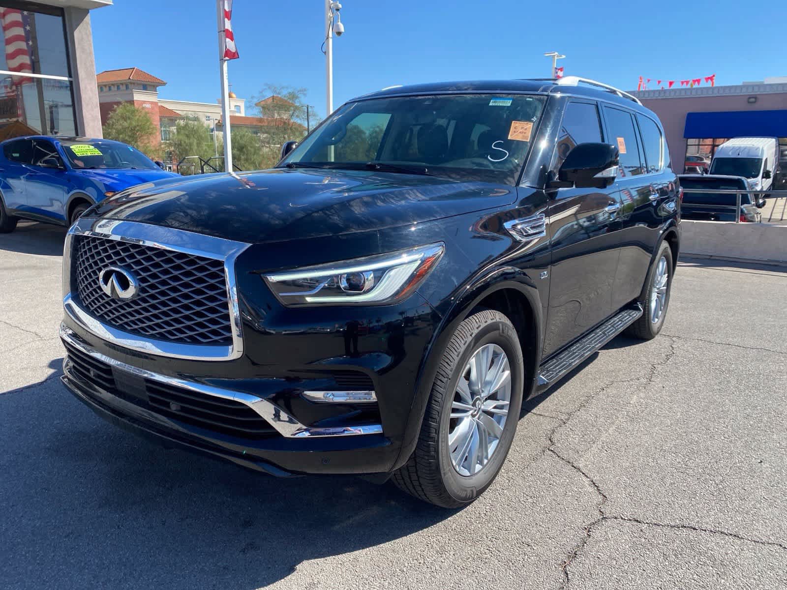Used 2019 INFINITI QX80 Luxe w/ Cargo Package RWD image 1