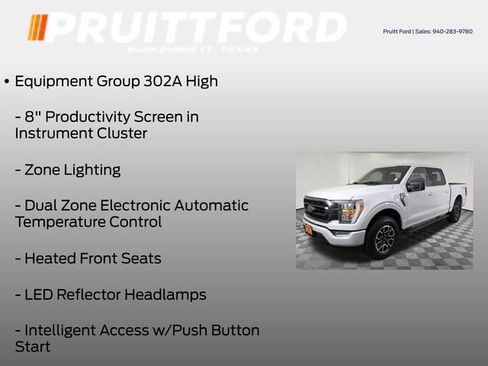 Used 2023 Ford F150 XLT w/ Equipment Group 302A High image 13