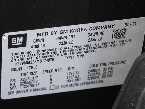 Used 2021 Chevrolet TrailBlazer LS FWD image 16