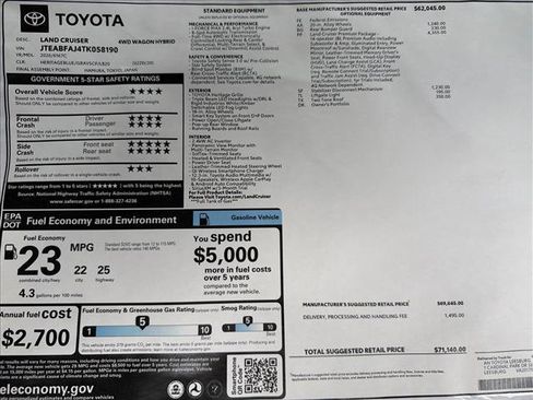 New 2026 Toyota Land Cruiser image 25