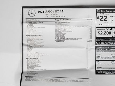 Used 2021 Mercedes-Benz AMG GT 43 image 98