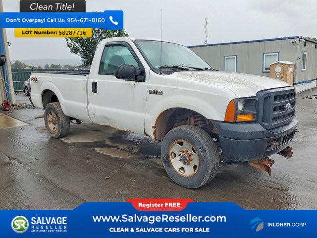 Used 2006 Ford F250 4x4 Regular Cab Super Duty image 5