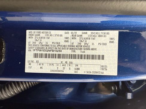 Used 2022 Ford F150 XLT w/ Equipment Group 302A High image 17