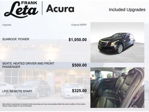 Used 2018 Cadillac ATS 2.0T AWD Sedan image 6