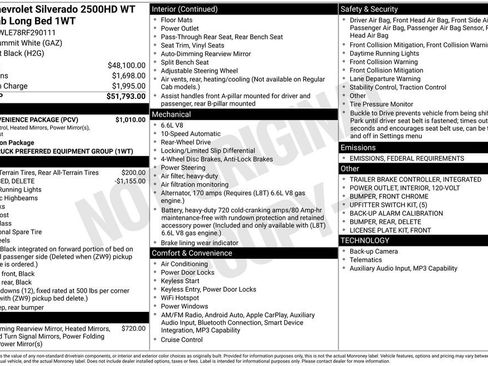 New 2024 Chevrolet Silverado 2500 W/T w/ WT Convenience Package image 2