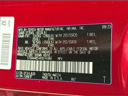 Used 2024 Toyota Grand Highlander Platinum image 35