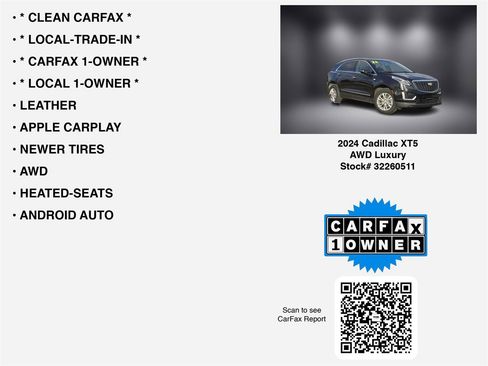 Used 2024 Cadillac XT5 Luxury image 7