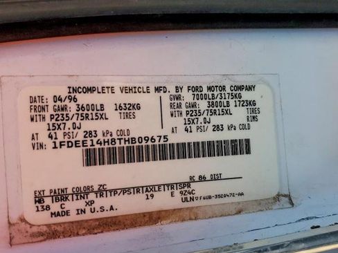 Used 1996 Ford E-150 and Econoline 150 image 17