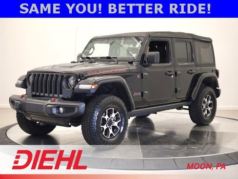 Used 2022 Jeep Wrangler Unlimited Rubicon w/ LED Lighting Group image 7