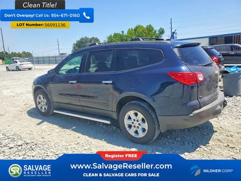 Used 2012 Chevrolet Traverse LS w/ LPO, 'HIT The Road' Package AWD/4WD image 3