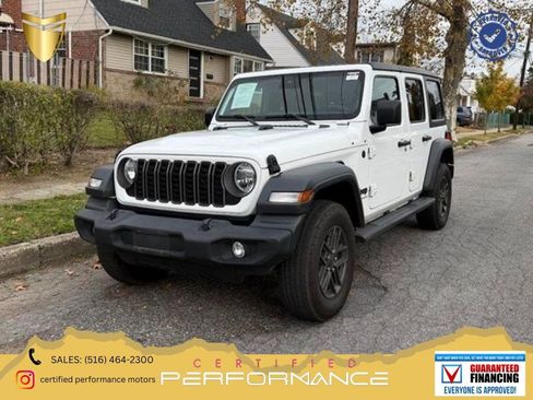 Used 2025 Jeep Wrangler Sport S AWD/4WD image 1