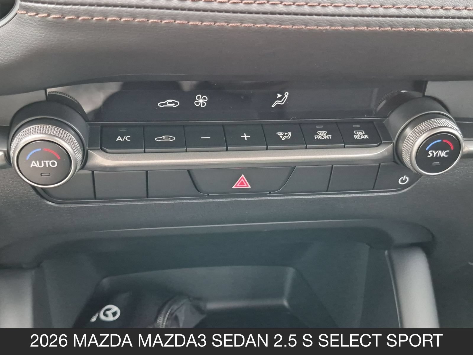 New 2026 MAZDA MAZDA3 s Sport FWD image 24