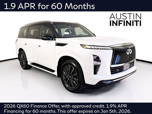 New 2026 INFINITI QX80 Autograph w/ Premium Cargo Package image 1