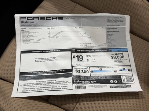 New 2026 Porsche Cayenne image 55