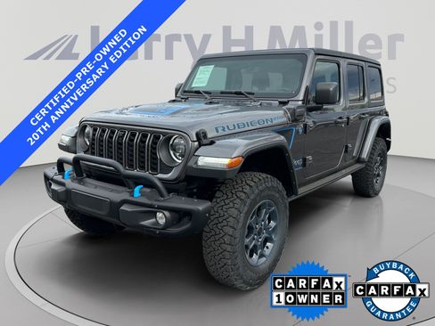 Used 2023 Jeep Wrangler Unlimited Rubicon 4xe AWD/4WD image 1