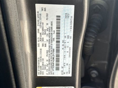 Used 2021 Ford Ranger Lariat w/ Equipment Group 501A High image 30