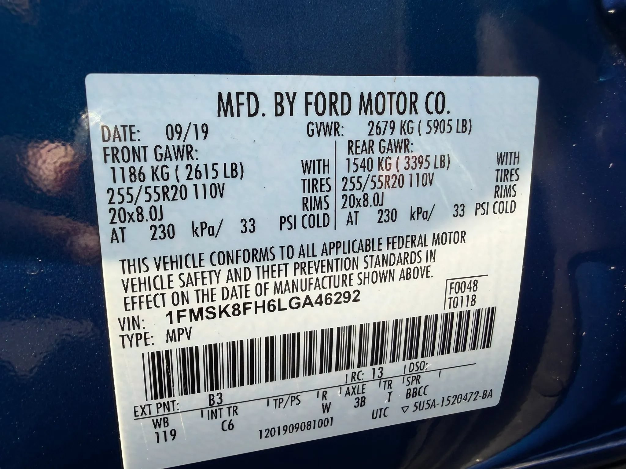 Used 2020 Ford Explorer Limited AWD/4WD image 27